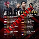 ONE OK ROCK – Ambitions European Tour 2017