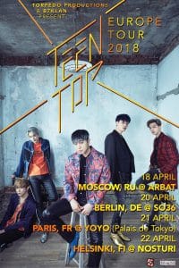 TEEN TOP EU Tour 2018