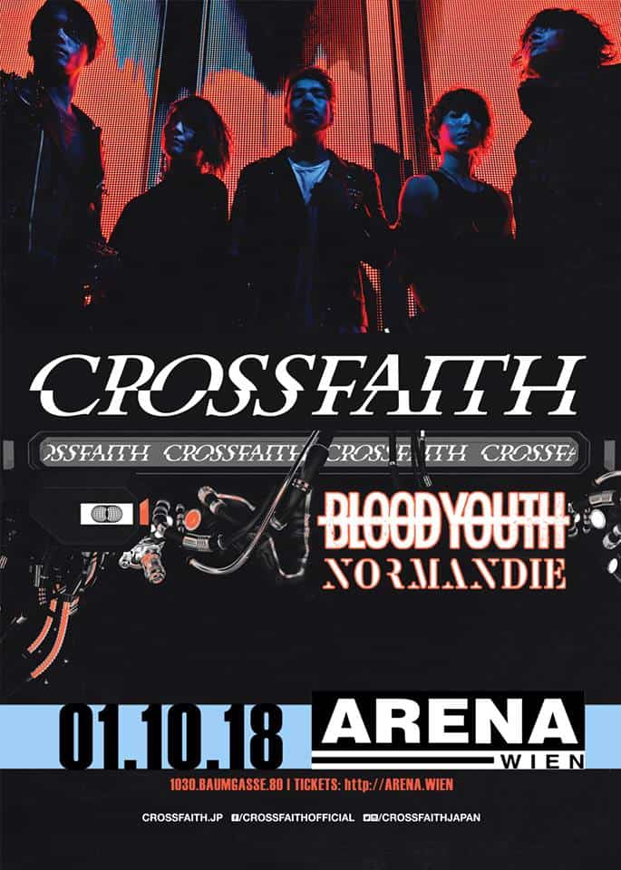 crossfaith tour europe