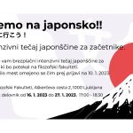 Brezplačni intenzivni tečaj japonščine za začetnike